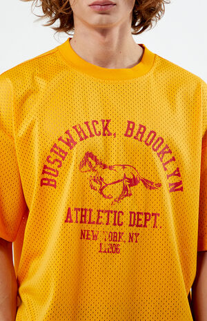 Leagues Mesh Boxy Cropped Jersey T-Shirt image number 2