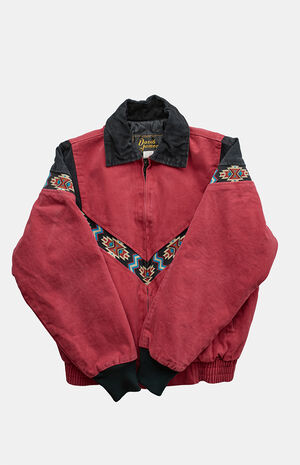 Maroon '90s Work Jacket image number 4