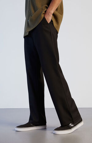 Slim Boot Black Trousers image number 3