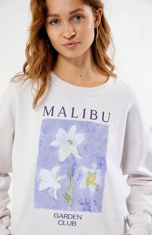 Malibu Garden Club Crew Neck Sweatshirt