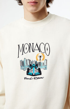 Monaco Embroidered Crew Neck Sweatshirt image number 2