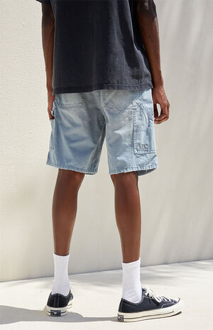 Blue Workwear Shorts image number 5