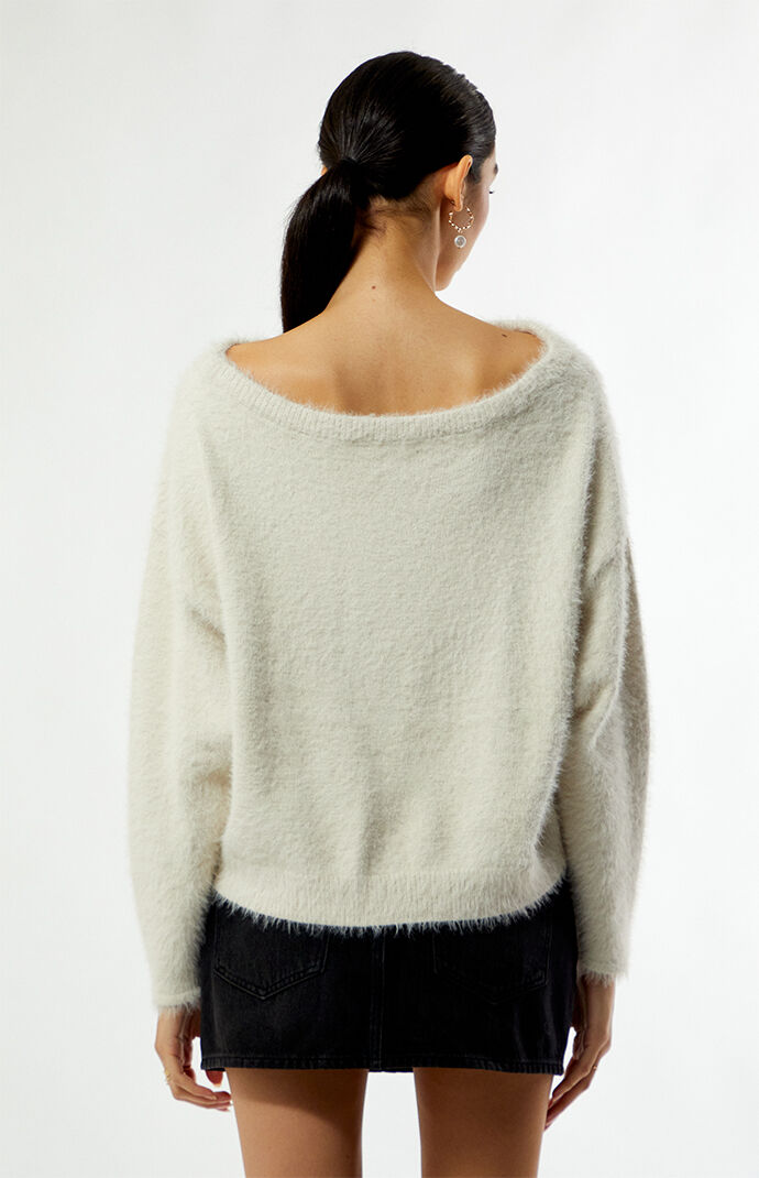 Beverly and Beck Ida Off-The-Shoulder Sweater