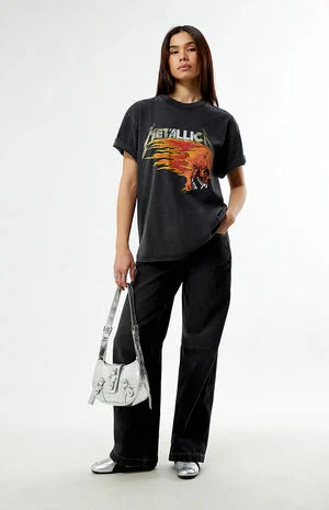 Metallica Skull Tour T-Shirt image number 1