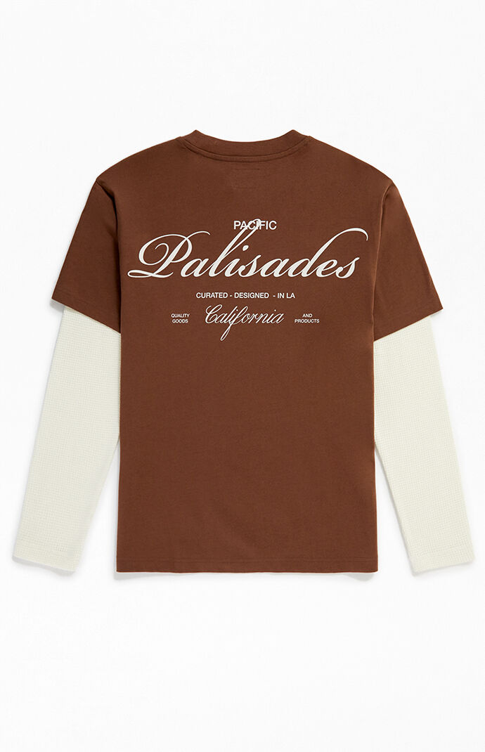 Pacsun Palisades Long Sleeve 2fer Layered T-Shirt | Pacsun