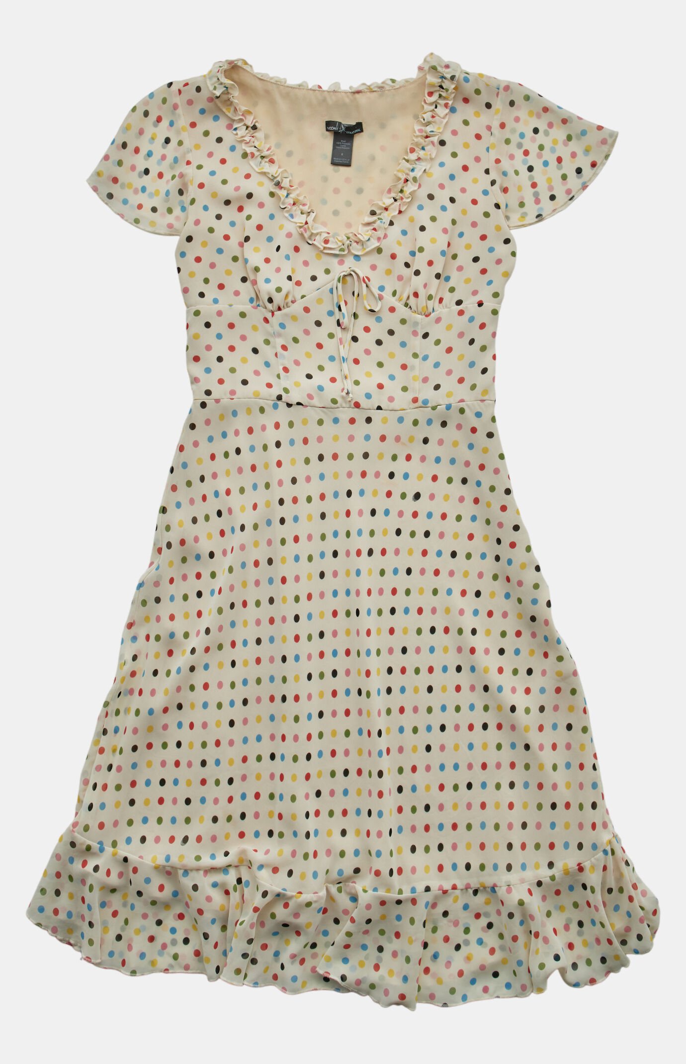 PS VINTAGE 2000s Polka Dot Mini Dress
