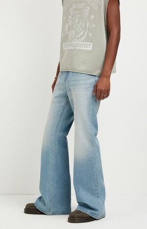 Jordan Baggy Bootcut Jeans Medium Blue image number 3