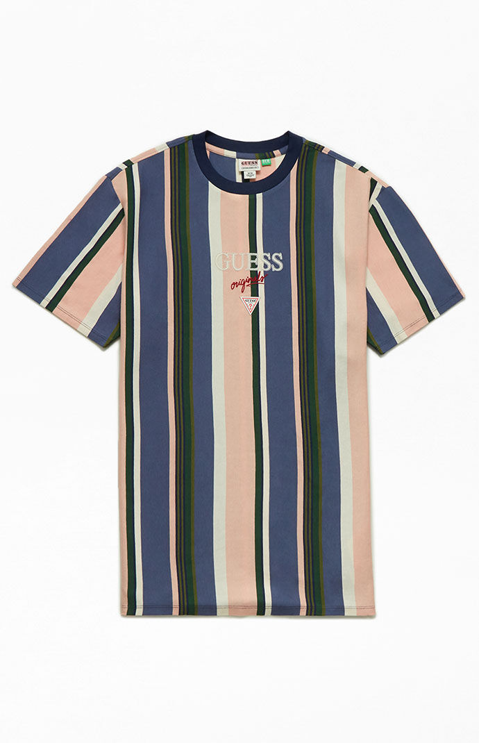 Multi Stripe Logo T Shirt