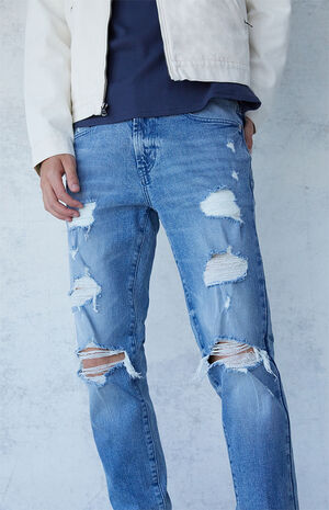 PacSun Medium Indigo Skinniest Comfort Jeans | PacSun