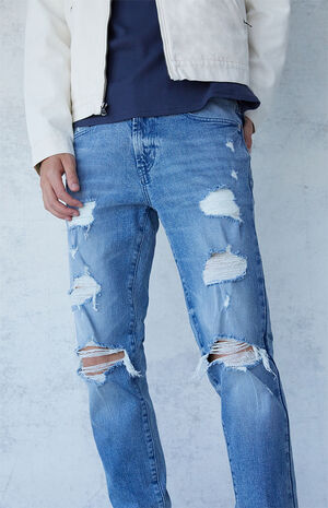 Medium Indigo Skinniest Comfort Jeans image number 5
