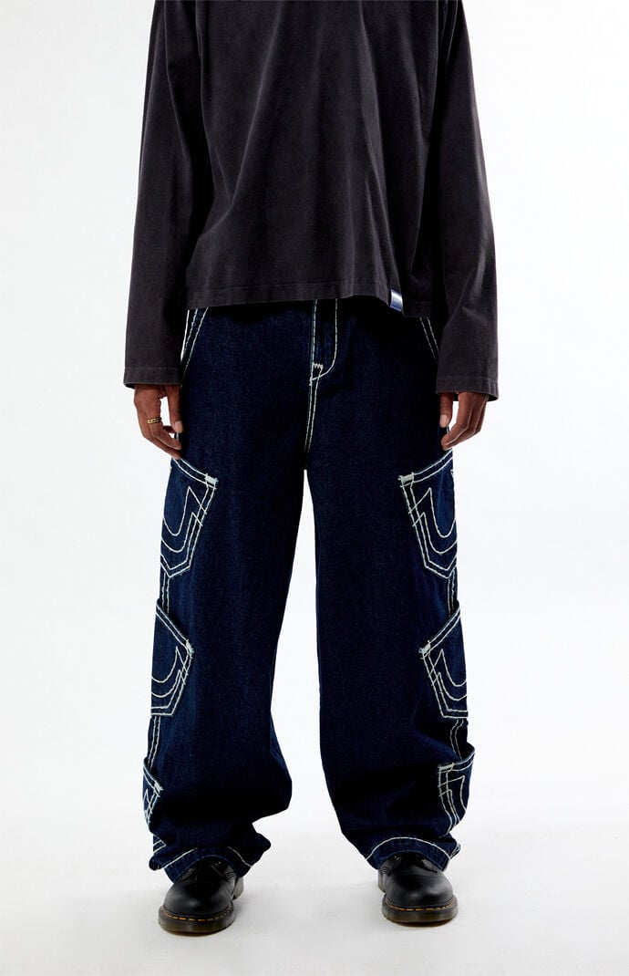 True Religion Super T Baggy Jeans