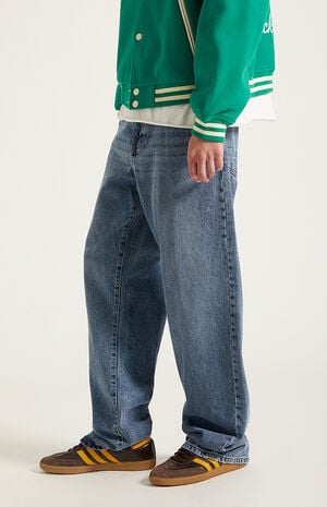 Dylan Baggy Jeans Medium Blue image number 3