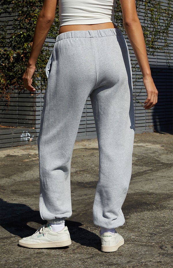 Gray Rosa Sweatpants Sweatpants Rosa Brandy Melville Rosa