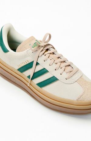 Women's Green & White&nbsp;Gazelle&nbsp;Bold Sneakers image number 6
