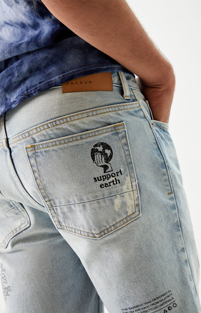 Light Denim Shorts