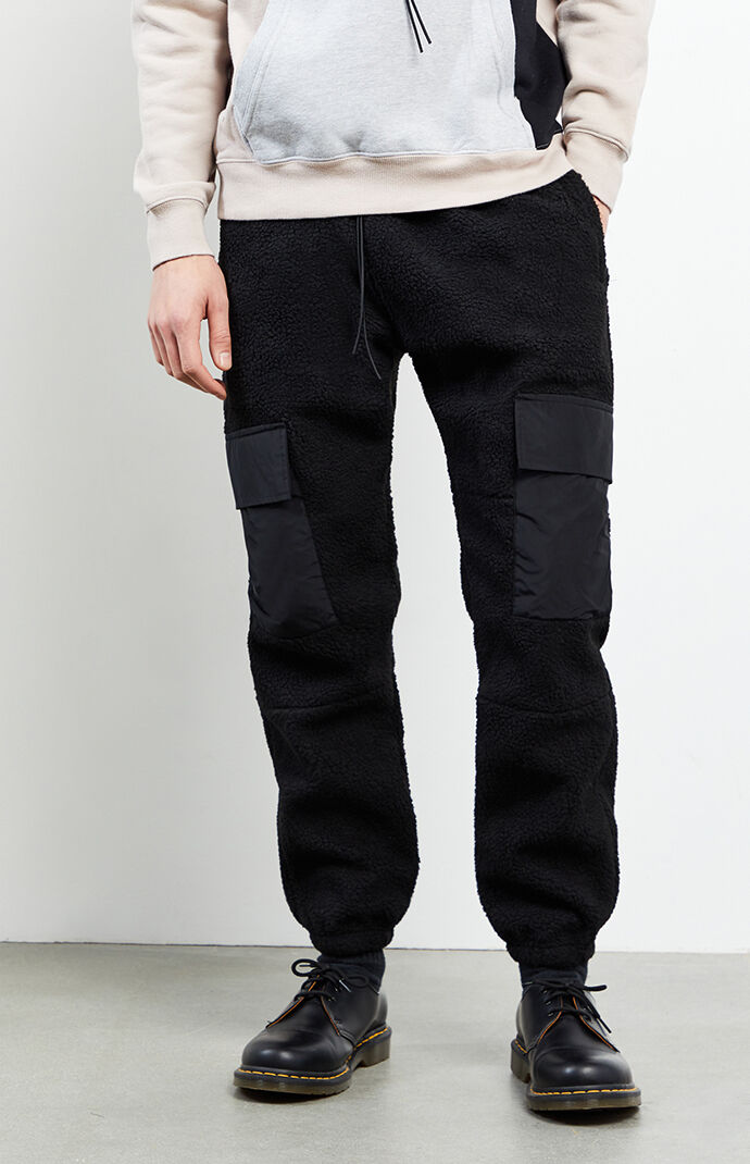 Jumpa Cargo Sherpa Jogger Sweatpants