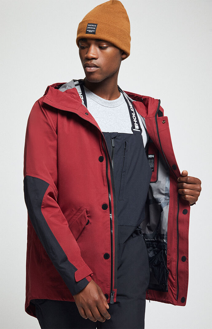 Red M-51 3-Layer Fishtail Snow Jacket