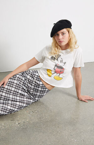 Classic Mickey Cropped T-Shirt image number 1