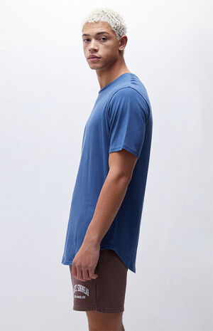 Navy Willem Scallop T-Shirt image number 3
