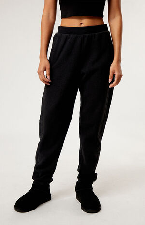 Eco Black Tiro Sherpa Fleece Sweatpants image number 2