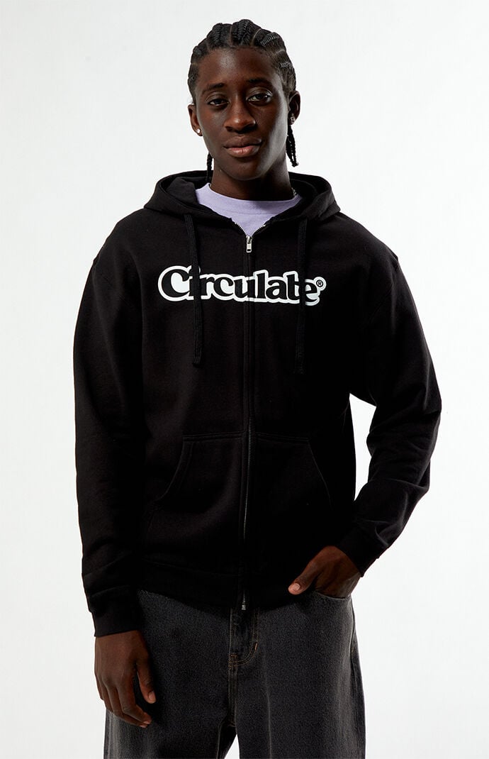 Circulate x Simon Tech Rose Full Zip Hoodie Circulate x Simon Tech Rose Full Zip Hoodie