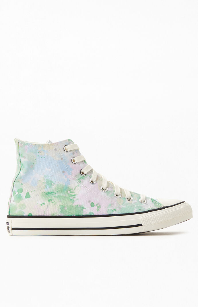 Chuck Taylor All Star Hi Washed Florals Sneakers