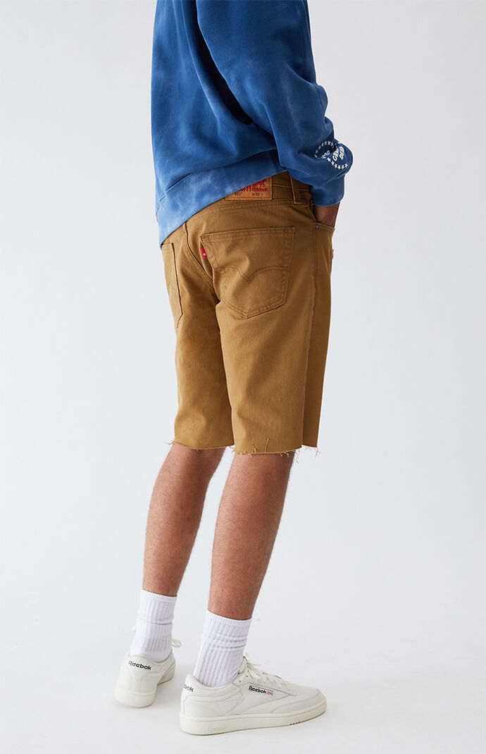 Tan 511 Cutoff Denim Shorts