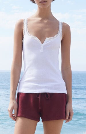 Melange Amaya Lace Tank Top image number 1