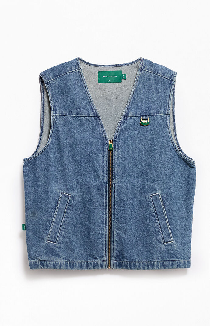 FIELD OF STUDY by Pacsun Pike Jean Vest