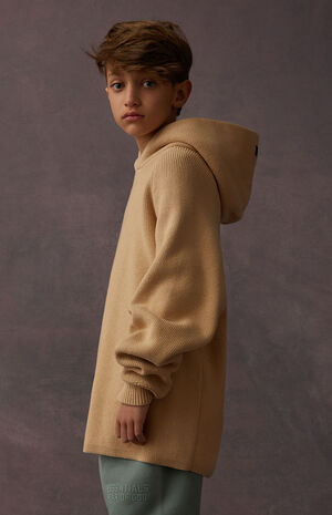 Sand Knit Hoodie image number 3