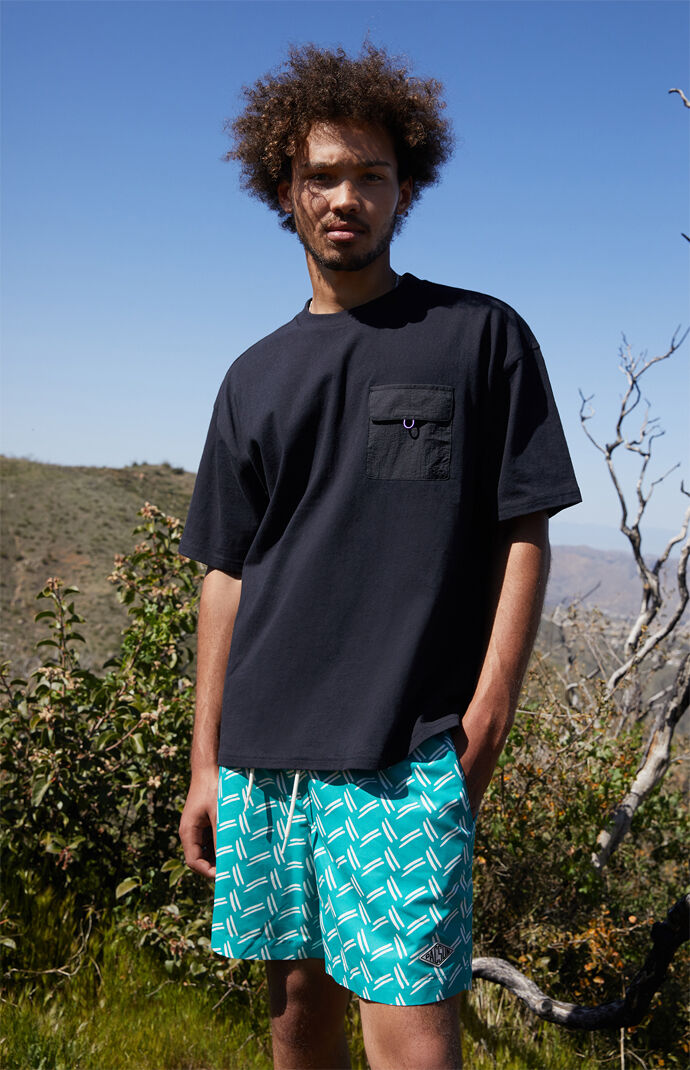 Boxy Nylon Pocket T-Shirt