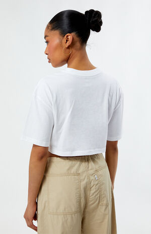 Pacific Sunwear Eyelet Super Cropped T-Shirt image number 3