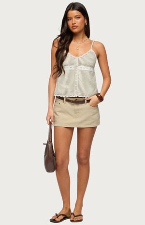 Elodie Lacey Striped Tank Top image number 5