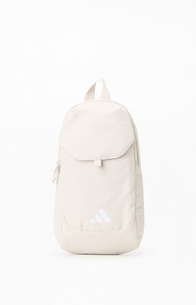 adidas Beige Essentials 3 Sling Crossbody Bag PacSun