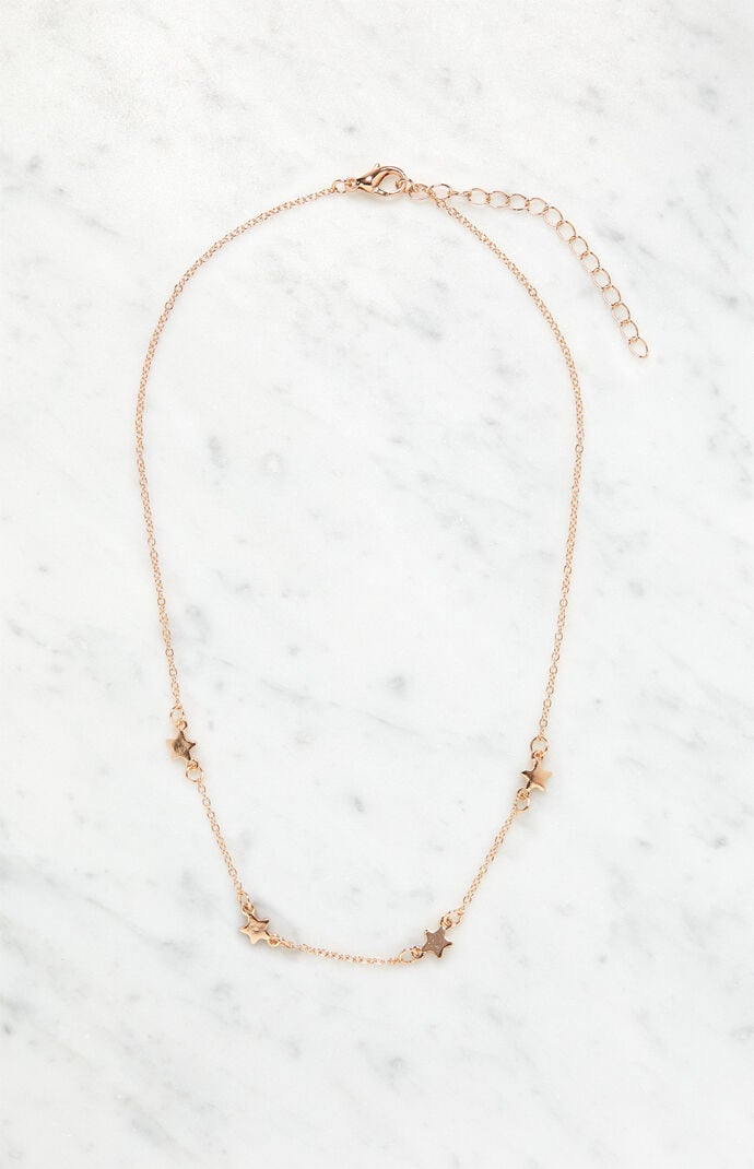 Pacsun star necklace hotsell