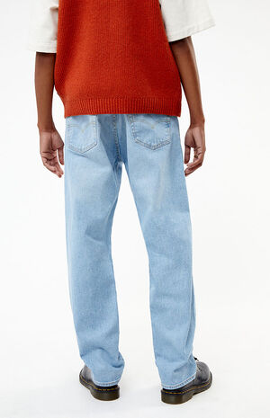 Light Indigo Blue 501 Original Fit Jeans image number 4