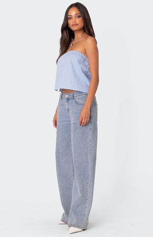 Toby Striped Tube Top image number 5