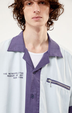 x PacSun Cropped Woven Shirt image number 2