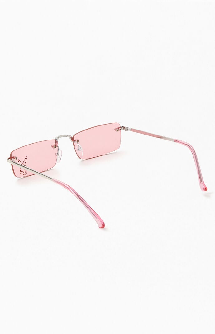 Pink playboy sunglasses clearance