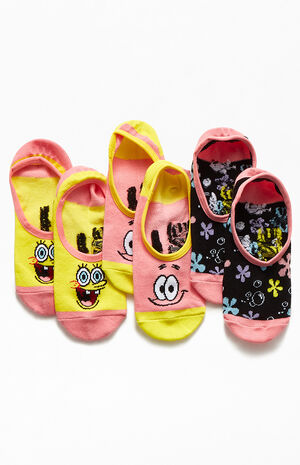 x Spongebob 3 Pack Canoodle Socks image number 1