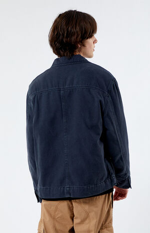 Aged Denim Work Jacket image number 3