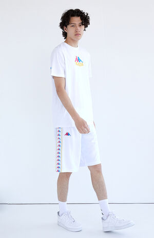White 222 Banda Laramie Shorts White 222 Banda Laramie Shorts image number null