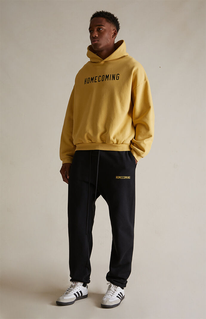 【ESSENTIALS】HEAVY FLEECE HOODIE / AMBER(192BT244813F) Fear of God Essentials Amber Heavy Fleece Full Zip Hoodie