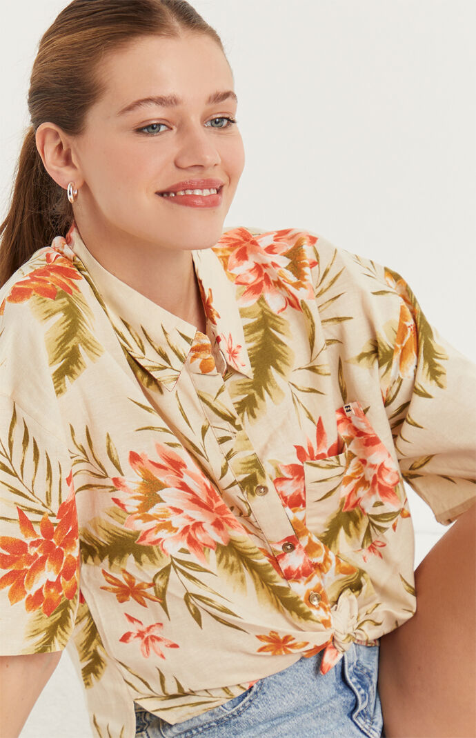 Isa Island Button Down Top