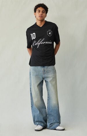 Blake Extreme Baggy Jeans Medium Blue Tint image number 1