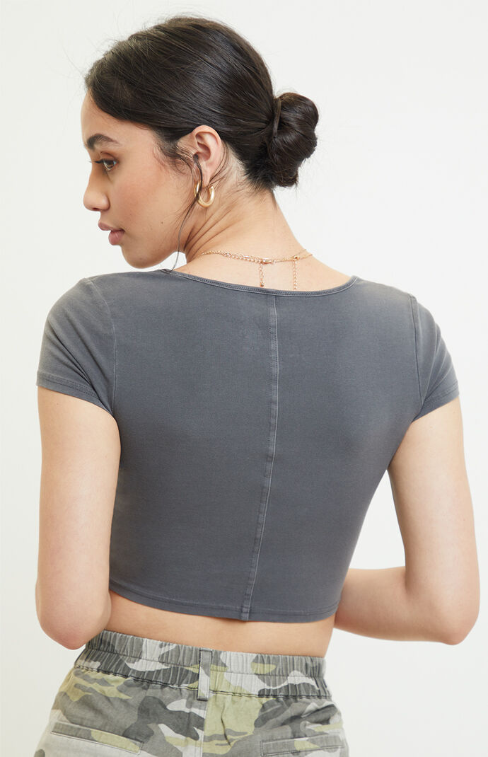 Washed Scoop T-Shirt
