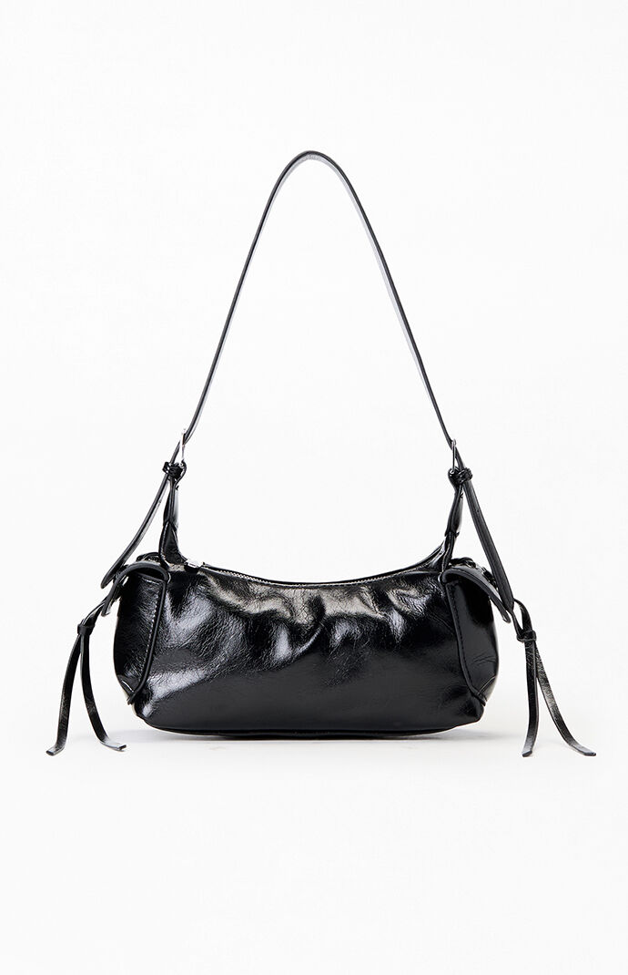 Pacsun Faux Leather Noir Slouchy Bag
