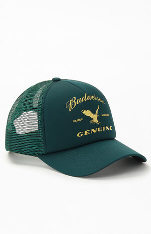 By PacSun Budweiser Genuine Trucker Hat image number 1