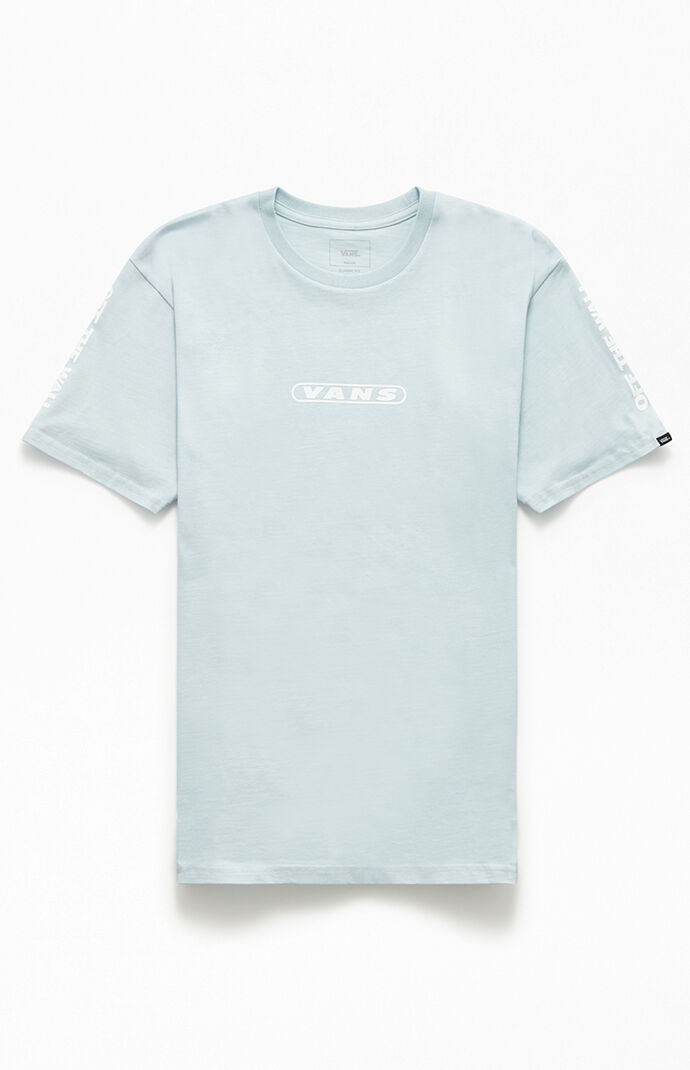 vans light blue shirt