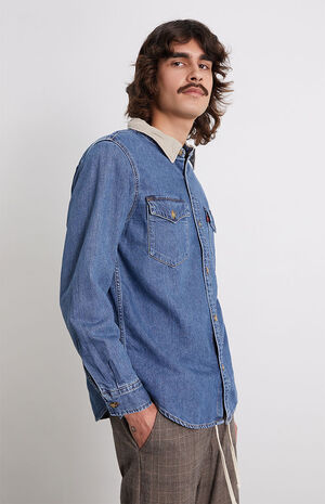 Classic Western Standard Denim Shirt image number 3
